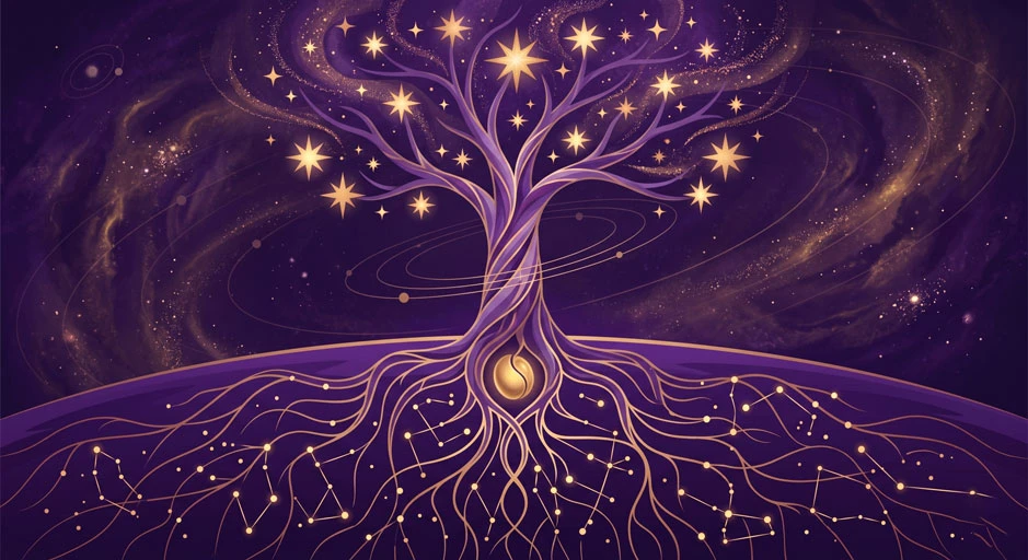 Cosmic tree of growth and empowerment